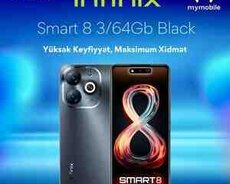 Infinix Smart 8 Timber Black 64GB3GB