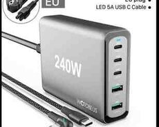 Adapter USB Şarj cihazı Wotobe 5-Port 240W