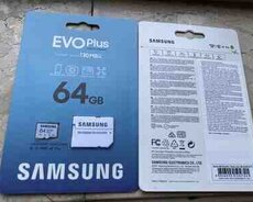 Yaddaş kartı Samsung Evo Plus 64GB