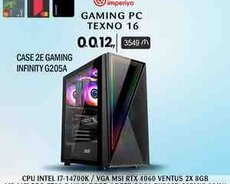 Gaming PC TEXNO 16  I7-14700K, RTX 4060