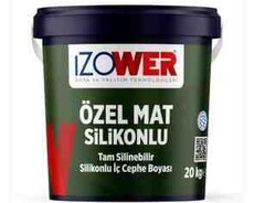 Silinə bilən silikonlu boya İZOWER Özəl Mat