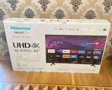 Televizor Hisense Smart 109 sm 4 K UHD. 2024