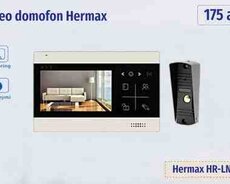 Domofon Hermax HR-LN-04 black+HE-ST-60P