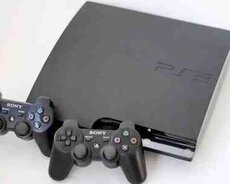 Sony Playstation 3 Slim (3 ədəd çosik və bütün qoşulma üçün kabelləri)