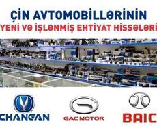 Changan, Gac, Baic ehtiyat hissələri