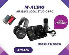 Səs kartı dəsti M-Audio Air192x4 Vocal Studio Pro