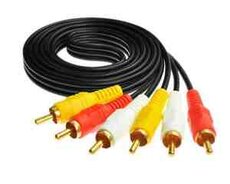 Audio video kabel 3 başlıqlı 1.5M