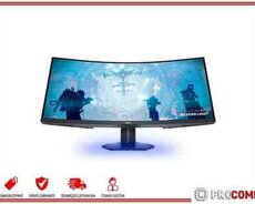 Gaming monitor Dell 34 Curved S3422DWG 210-AZZE_AZ