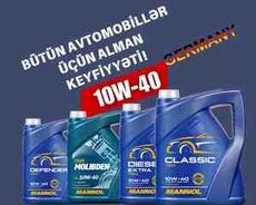 Glassic 10W-40 Mühərrik yağları