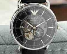 Qol saatı Emporio Armani Meccanico Skeleton AR60026