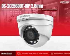 Daxili analoq kamera Hikvision DS-2CE56D0T-IRP 2.8mm