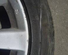 İşlənmis Disk təkər Toyota, 205 / 55 / R 16, 5 boltlu