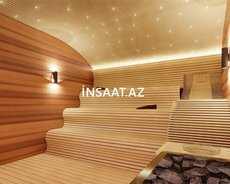 Sauna tikintisi və təmiri