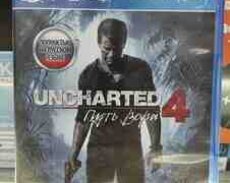 PS4 üçün Uncharted 4 oyun diski