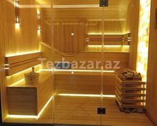 Sauna inşaatı