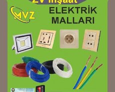 Elektrik kabel, Ödənişli çatdırılma, Zəmanətli, Kredit r