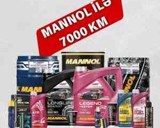 Mühərrik yağları Mannol 10W-40, 5W-40, 5W-30, 5L