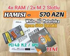 ASRock B550M White 4xRam