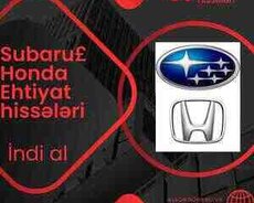 Honda, Subaru ehtiyat hisseleri