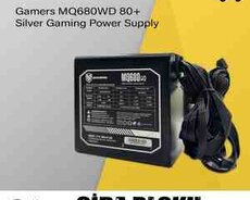 Gamers MQ680WD 80+ Silver Gaming Power Supply