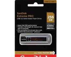 Flaş kart SSD Sandisk Pro 256GB USB 3.2