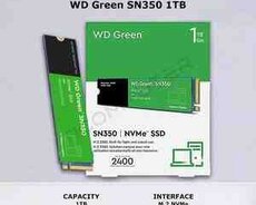 WD Green SN350 NVMe SSD 1TB