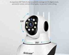 Simsiz Wifi ptz kamera 360 3mp