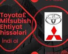 Toyota, Mitsubishi ehtiyat hissələri