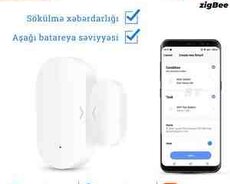 Qapı və işıq sensoru Zigbee (2-si 1-də)