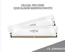 Crucial PRO DDR5 32GB (2x16GB) 6000MHz (White)