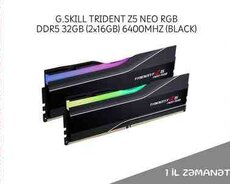 G.SKILL TRIDENT Z5 NEO RGB 32GB (2x16GB) 6400MHz (Black)