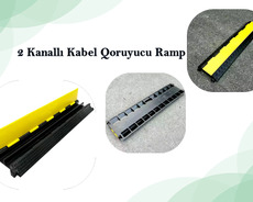 2 Kanallı Kabel Qoruyucu Ramp