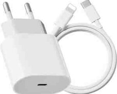 Apple iPhone adapteri və USB kabel