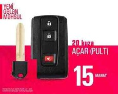 Toyota Prius 20 açar korpusu