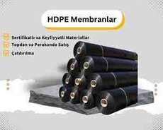 HDPE Membran - süni göllərin izolyasiyası
