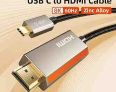 Kabel HDMİ to TypeC 8K 60hz