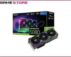 Video kart PNY TRIPLE FAN GEFORCE RTX 5080 16GB ARGB EPIC-X (VCG508016TFXXPB1-O)