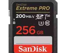Sandisk Extreme Pro SD Card 256GB