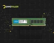 Operativ yaddaş (RAM) CRUCIAL 16GB DDR4 PC 3200MHZ