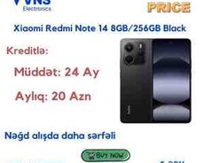 Xiaomi Redmi Note 14 Midnight Black 256GB8GB