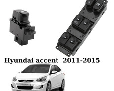 Hyundai accent 2011-2015 üçün şüşə qaldıran knopka blok satı