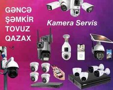 Kameraların quraşdırılması