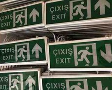 Exit-çıxış lövhələri