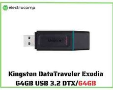 Kingston DataTraveler Exodia 64GB - USB 3.2 Flash Drive
