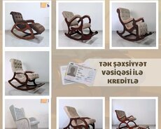 Yellənən kreslolar tək şəxsiyyət vəsiqəsi ilə Kreditlə