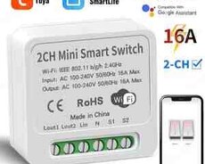 2 kanal Smart Switch Mini 16A