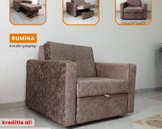 Kreslo çarpayı Rumina | Kreditlə