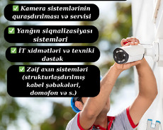 Kamera Quraşdırılması və Baxımı