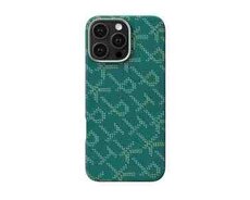 Pitaka Tactile Monogram GreenGold iPhone arxalığı