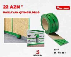 Eurovent Iki tərəfli yapışqanlı bant